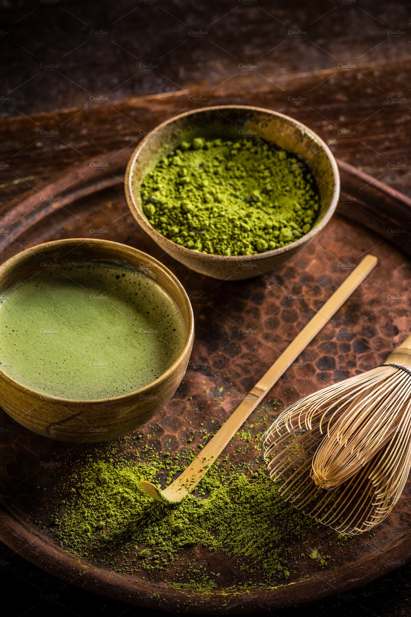 Matcha - druh zeleného čaju